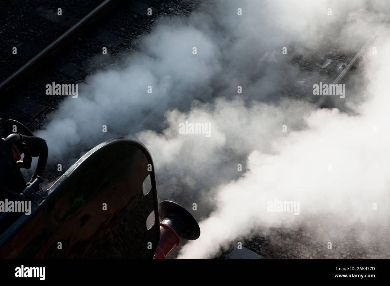 Dampfzug Stockfoto