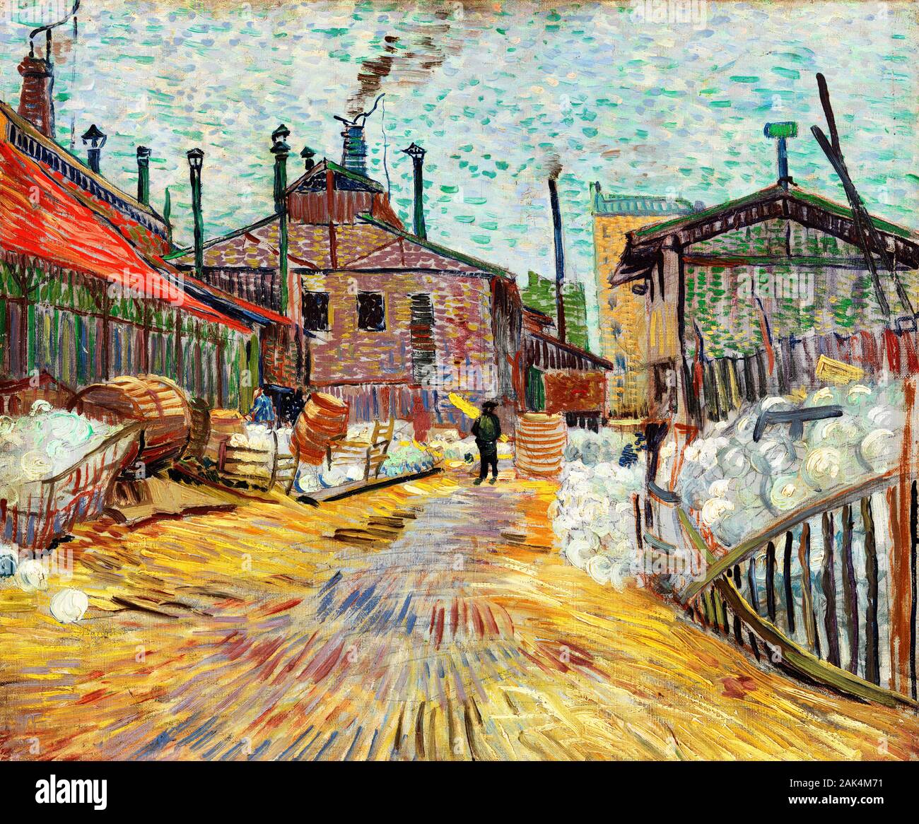 Vincent Van Gogh vintage malerei Kunst Stockfoto