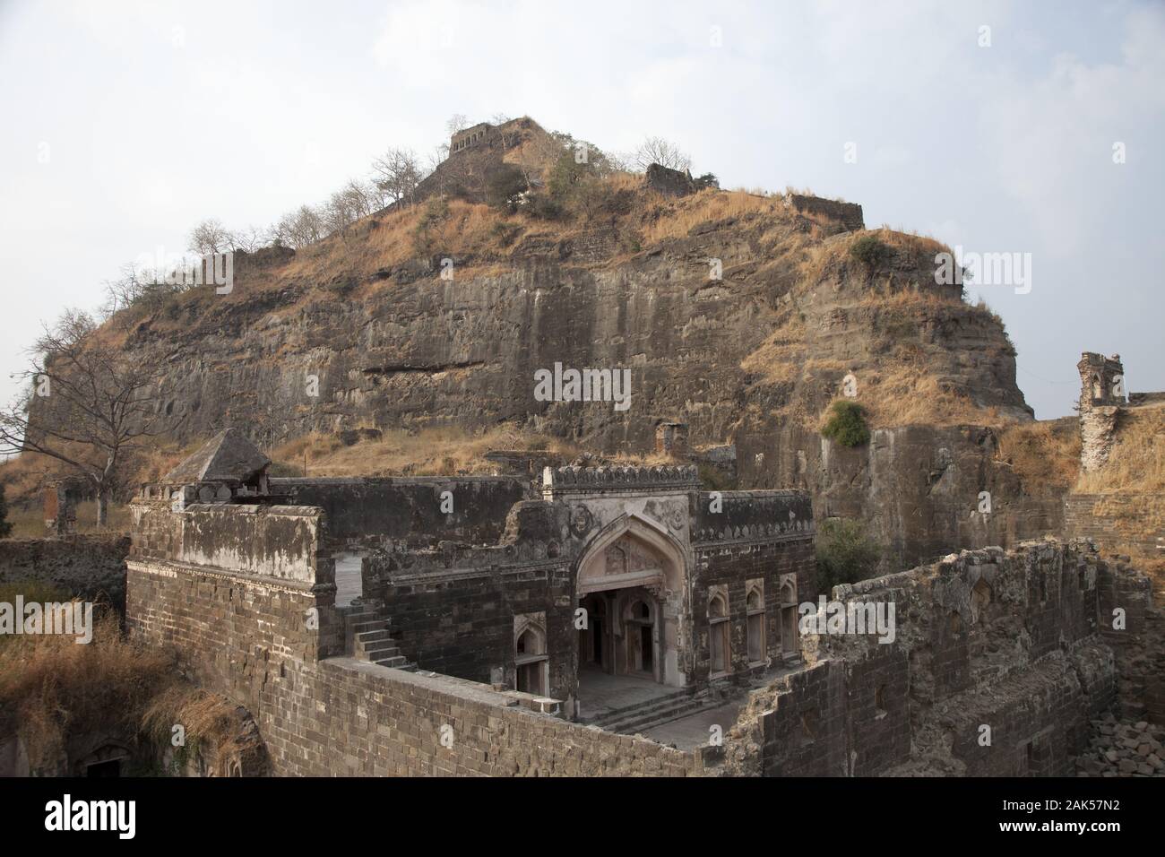 Bundesstaat Maharashtra: Fort in Daulatabad, Indien | Verwendung weltweit Stockfoto