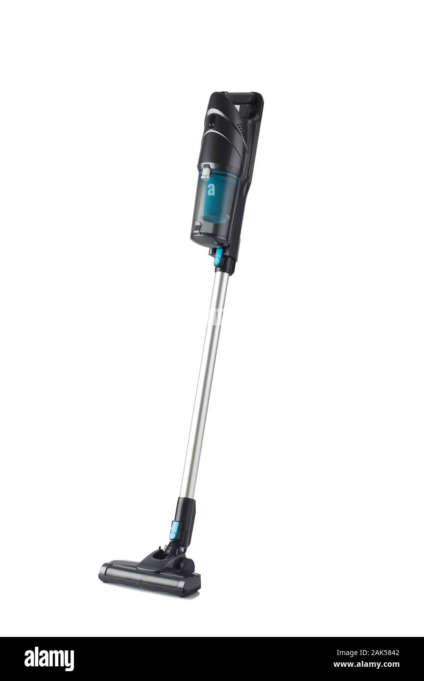 Moderner Stil des Staubsauger auf weißem Hintergrund, Home Appliance für die moderne Hausfrau Stockfoto