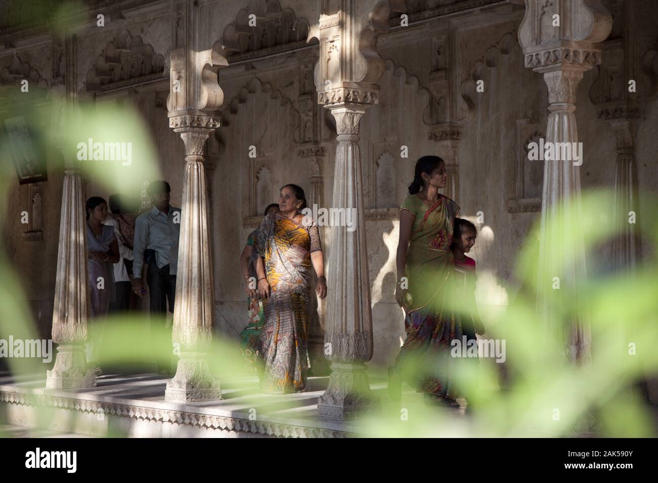 Bundesstaat Rajasthan: Koenigspalast in Udaipur, Indien | Verwendung weltweit Stockfoto