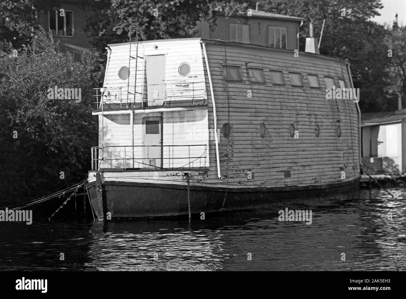Historisches Boot, 1969. Historische Boot, 1969. Stockfoto
