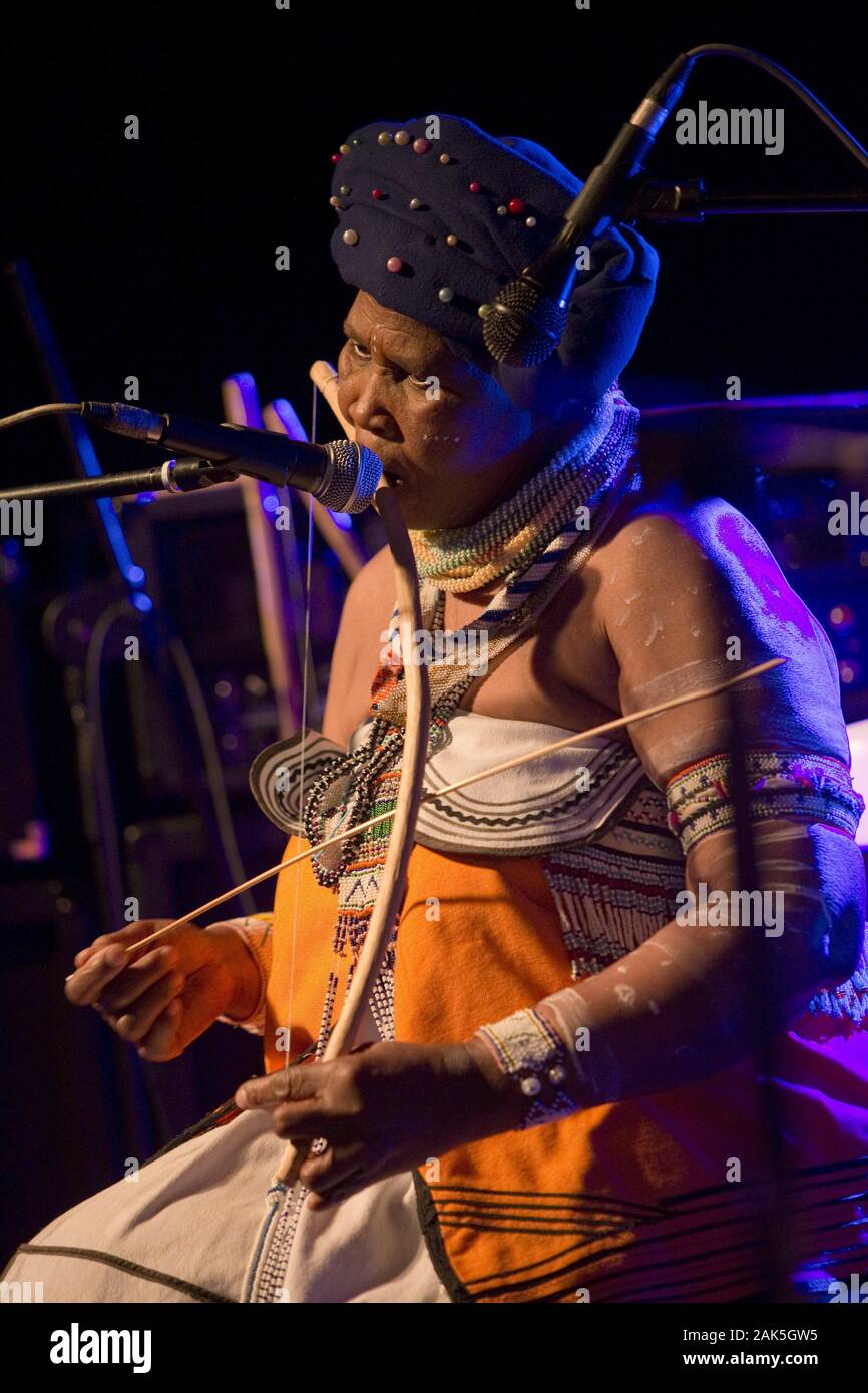 Kapstadt: Jazzfestival im District Six, Suedafrika | Verwendung weltweit Stockfoto