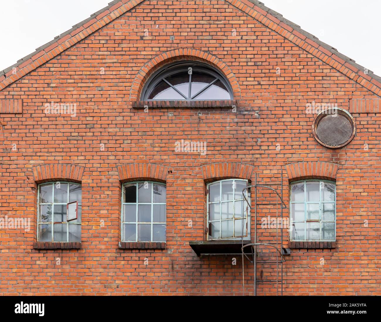 Historischen architektonischen Details in Oldenburg, eine unabhängige Stadt in Niedersachsen gesehen, Deutschland Stockfoto