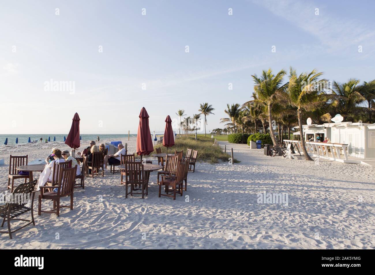 Strandszene in Captiva Island, Florida | Verwendung weltweit Stockfoto