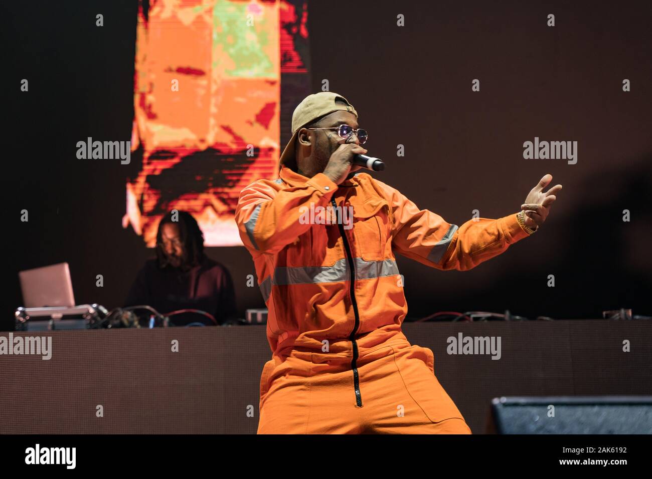 Der amerikanische Rapper Schoolboy Q trat am 13. Dezember 2019 auf dem Winter Breakout Festival 2019 im Pacific Coliseum in Vancouver, BC auf Stockfoto