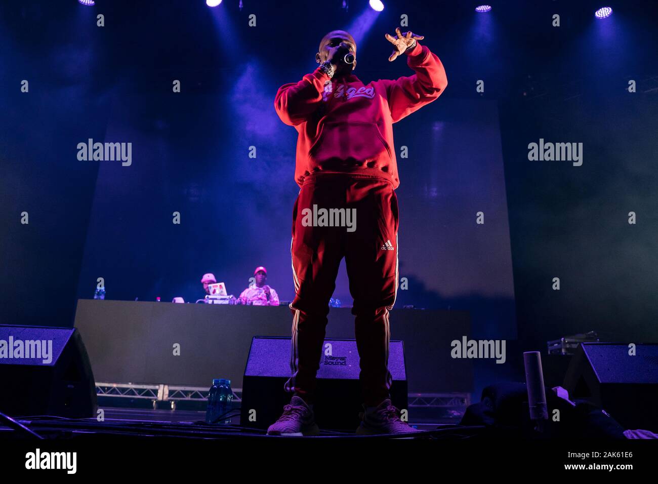 Der amerikanische Rapper DaBaby trat am 13. Dezember 2019 beim Winter Breakout Festival 2019 im Pacific Coliseum in Vancouver, BC auf Stockfoto