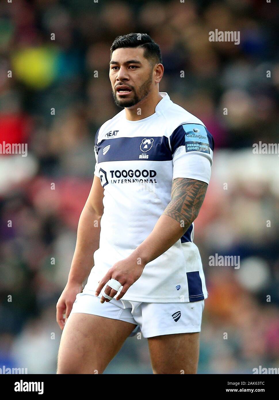 Bristol trägt." Charles Piutau Stockfoto