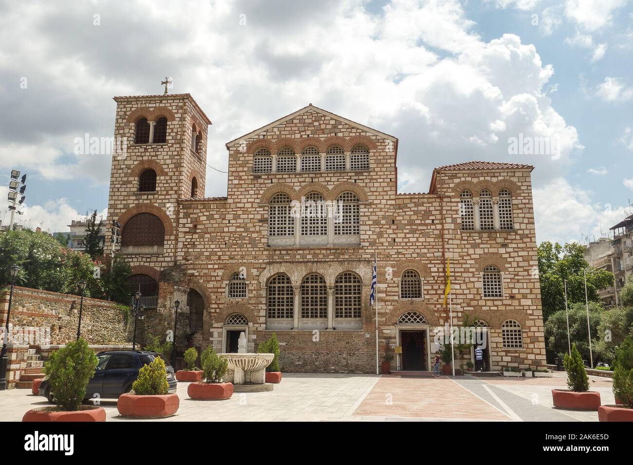 Kirche Hagios Demetrios Thessaloniki Grrece 13/02/2018 Stockfoto