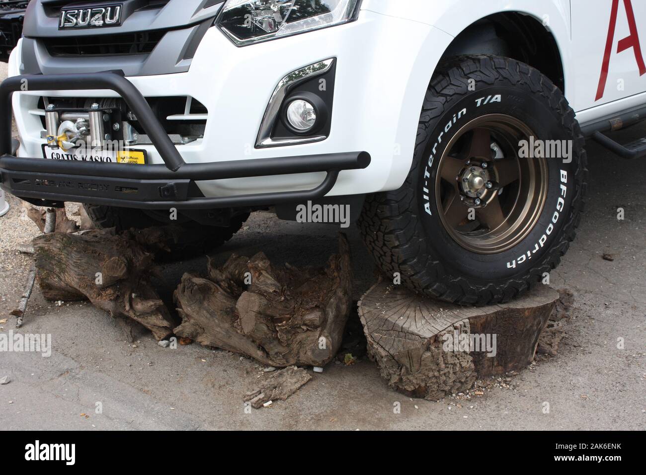 Isuzu Auto Stockfoto