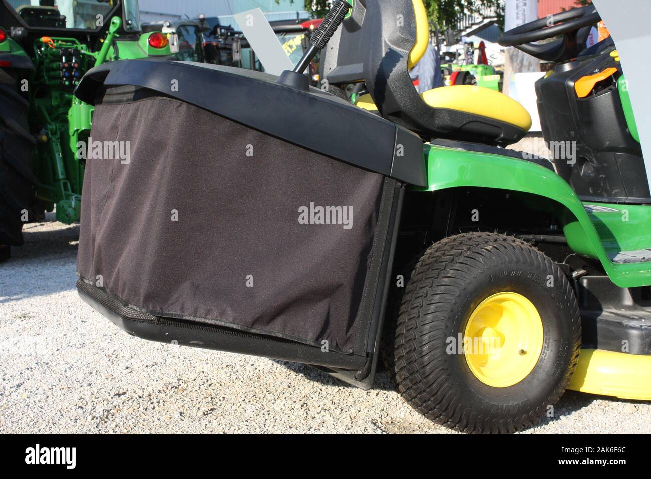 John deere-rasenmäher Stockfoto