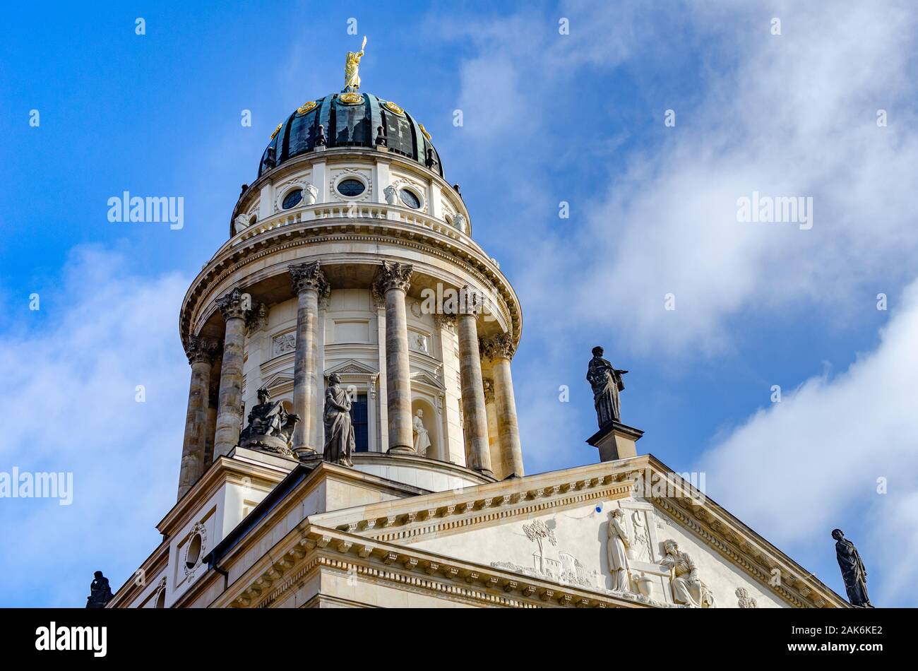 Berlin - französische Kathedrale. Stockfoto