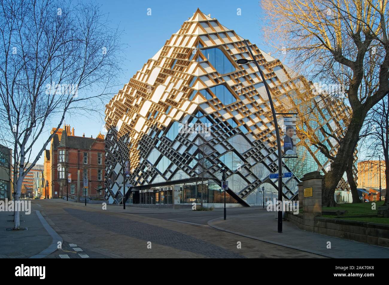 Großbritannien, South Yorkshire, Sheffield, The Diamond Building, University of Sheffield, South Yorkshire Stockfoto