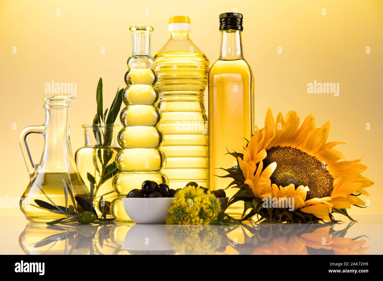 Was Ist Gesünder Olivenöl Oder Rapsöl www.alamy.de