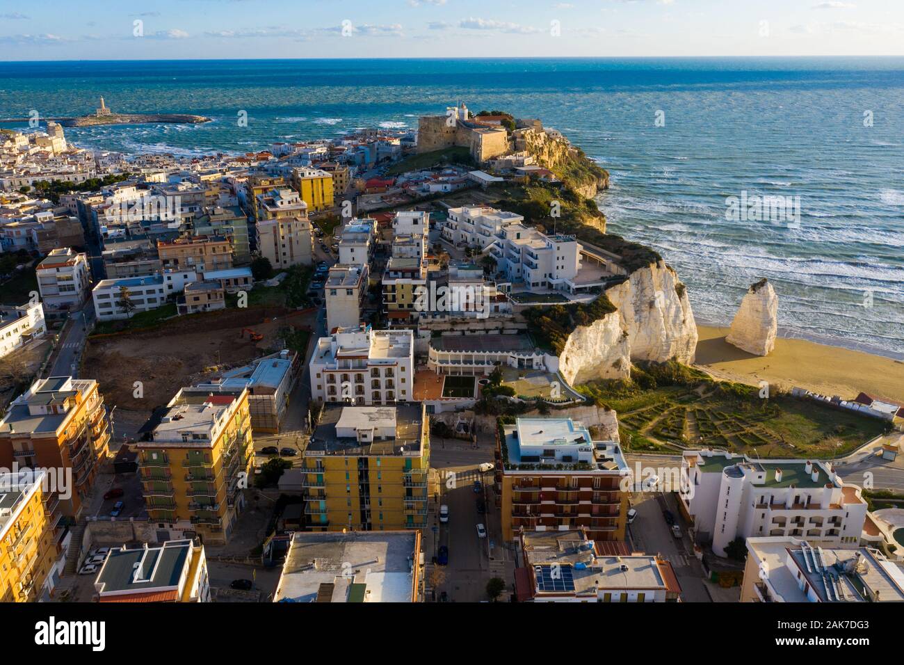 Vieste, Foggia, Italien Stockfoto