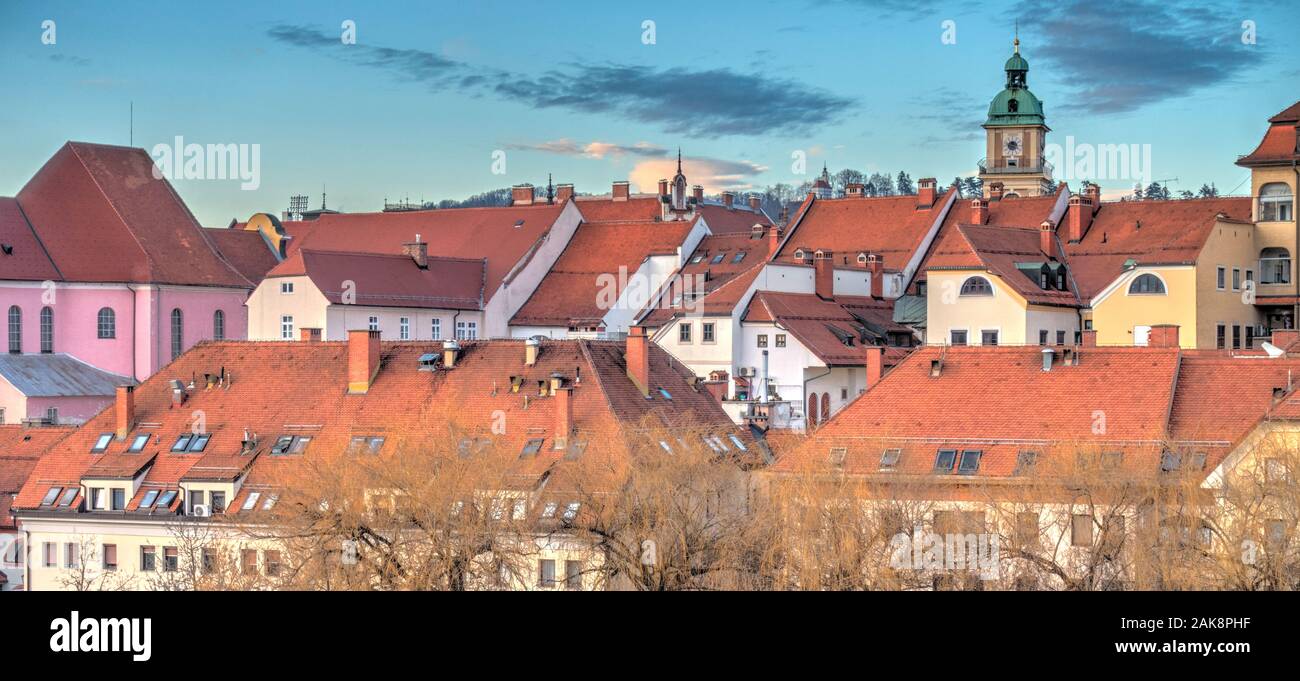 Maribor, Slowenien Stockfoto