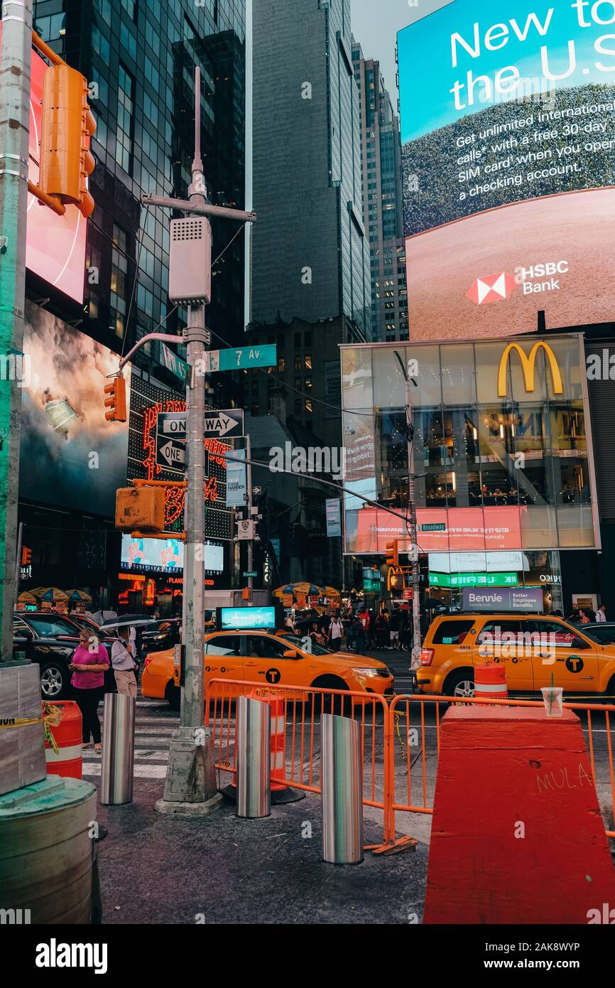 Times Square in New York Stockfoto