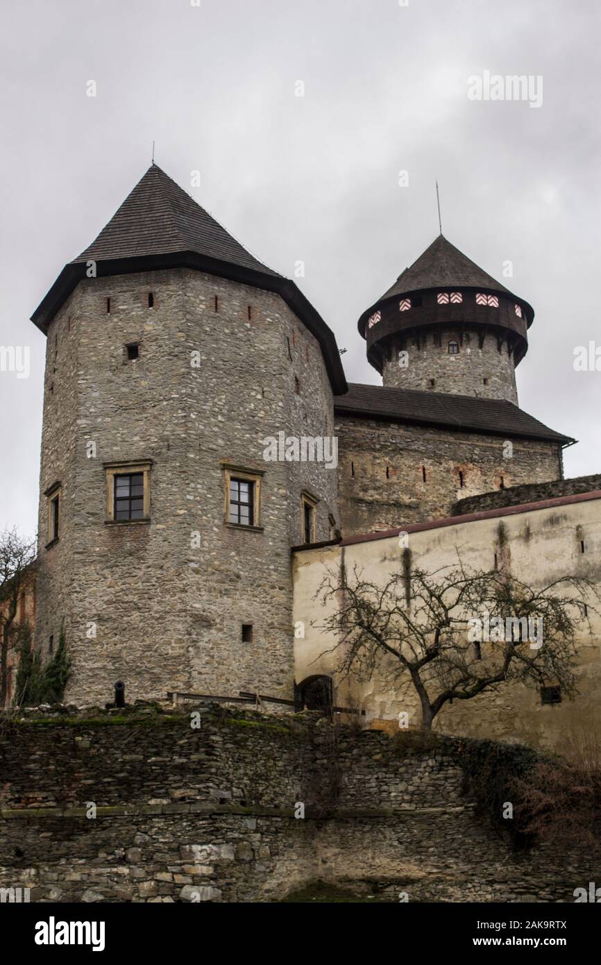 Burg Sovinec, Mähren, Tschechien Stockfoto