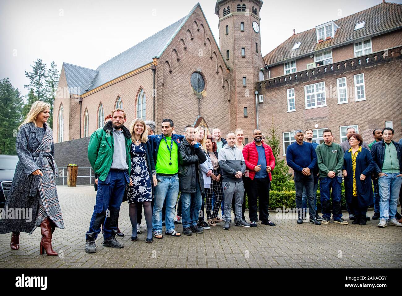Ugchelen, Niederlande. 08 Jan, 2020. Queen Maxima der Niederlande bei