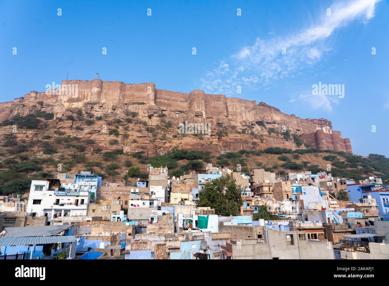 Mehrangarh Fort in Jodhpur, Indien Stockfoto