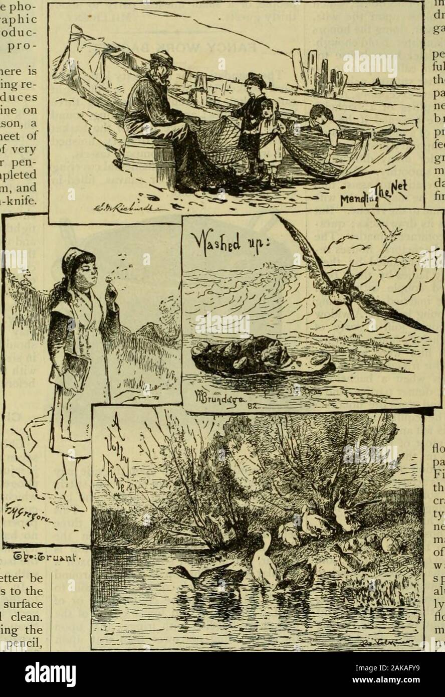 Strawbridge and Textilhändler der vierteljährlich. ed acomplete Tracing unter. Befestigen Sie das Bristol-Board zu einer Zeichnung - boardfor Bequemlichkeit; und, während der Arbeit, keepa Blatt sauberes Papier schreibt unter thehand, so dass die Oberfläche der cardboardmay nicht verschmutzt oder Aufgeraut bycontact. Nach dem Eintauchen in den Pen theink, es ist gut, den Pen auf diese paperso zu testen, um sicher zu sein, dass es gut funktioniert. Nehmen wir an, dass das gewählte Thema ein Land-scape. Licht und Schatten sind dividedinto zwei Grand Massen; zur Festlegung - in den dunkelsten Teile mit einfachen parallelen Linien, halten die Schatten Breite ein Stockfoto