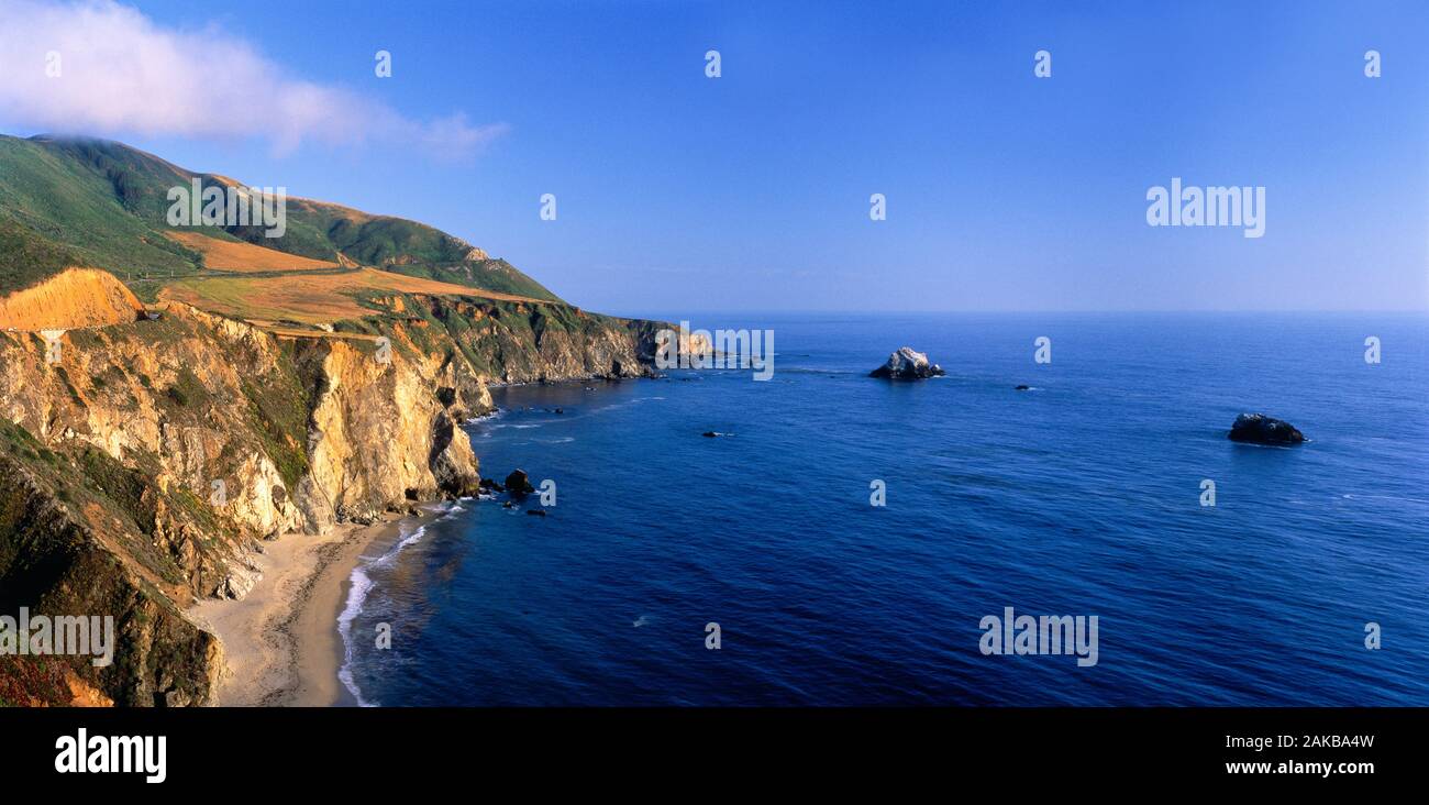 Big Sur Küste, Kalifornien, USA Stockfoto