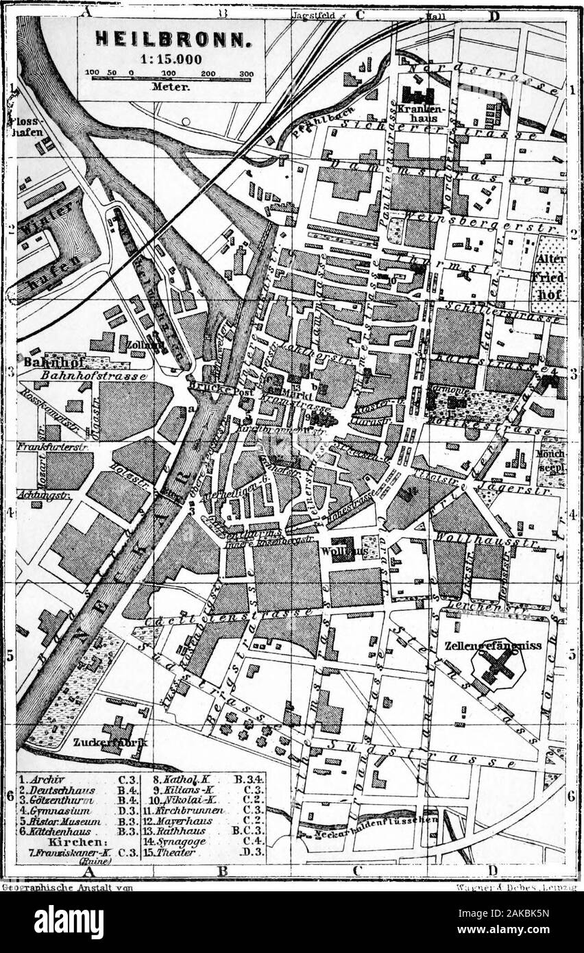 Süddeutschland, einschließlich Württemberg und Bayern: Handbuch für Reisende. ; Aber ihre Geschichte ist purelytraditionary. Die * Kirche St. Kilian (PI. 9, C, 3), ursprünglich ein früh-gotischen Gebäude in 1013, von denen das Kirchenschiff, mit pointedarcades, ist das einzige Überbleibsel, im spätgotischen Stil Inder 15 Cent wieder aufgebaut wurde gegründet, und den Turm, 217 m hoch, wurde im Jahre 1529 im Stil der Renaissance beendet. Das gesamte Gebäude ist nur beenthoroughly wiederhergestellt. Der Chor (1480), mit reich gegliederten pillaTSand Netzwerk - Voltigieren, enthält ein * Altar in Holz geschnitzt, von Til-mann Riemenschneider (149 Stockfoto