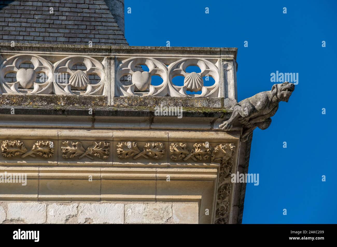 Frankreich, Cher, Bourges, Jacques Coeur Palace Stockfoto
