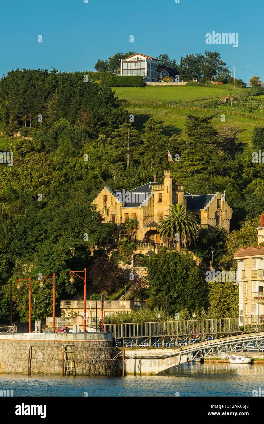Spanien, Guipúzcoa, Baskenland, Zumaïa, Haus Goiktorre Stockfoto