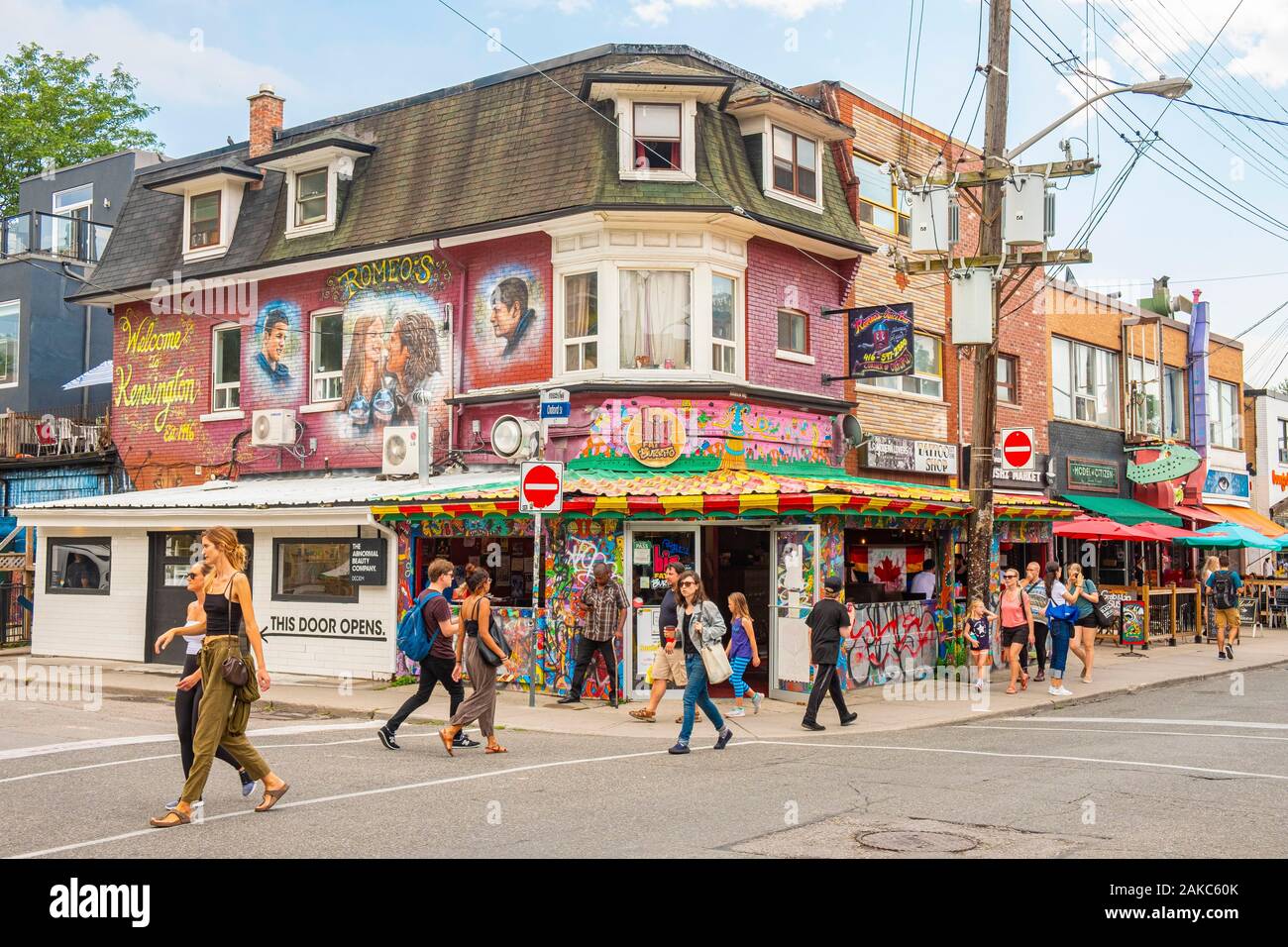 Die Provinz Kanada, Ontario, Toronto, Kesington Markt Stockfoto