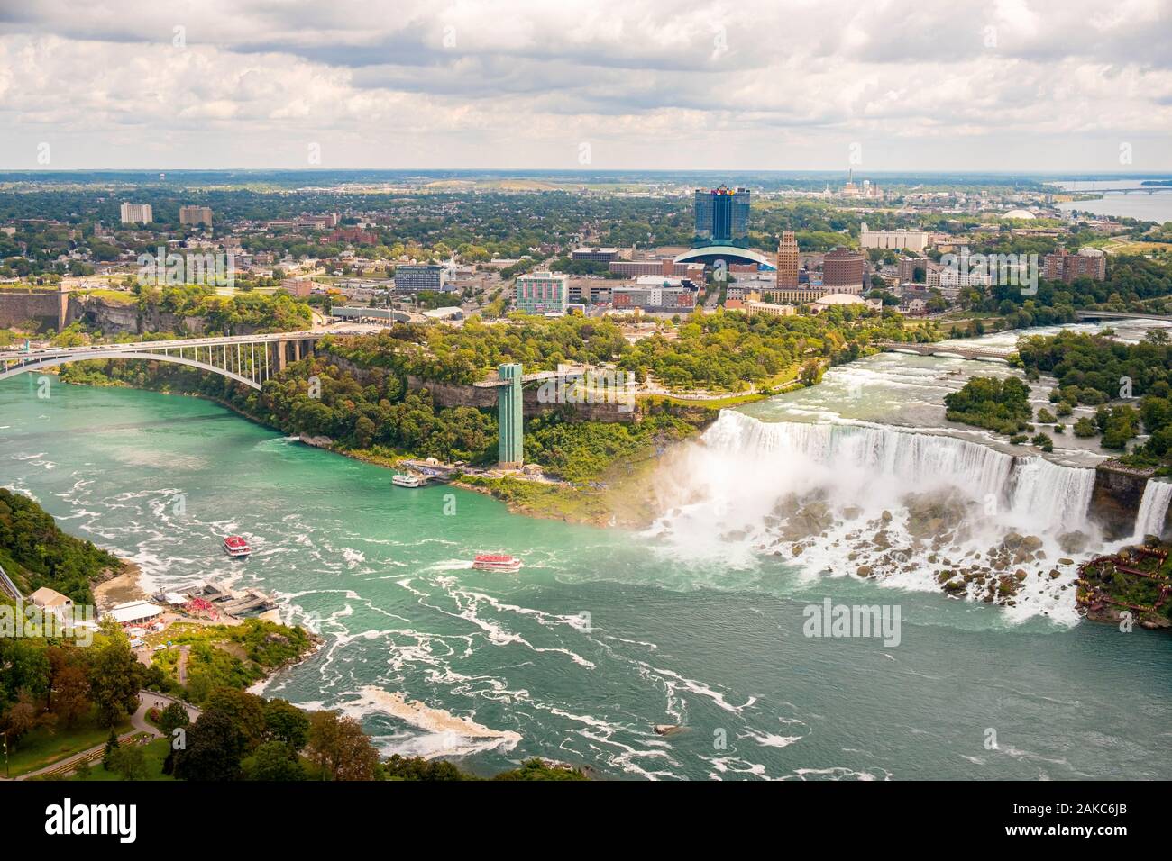 Kanada, Ontario Provinz, Niagara Falls, American Falls Stockfoto