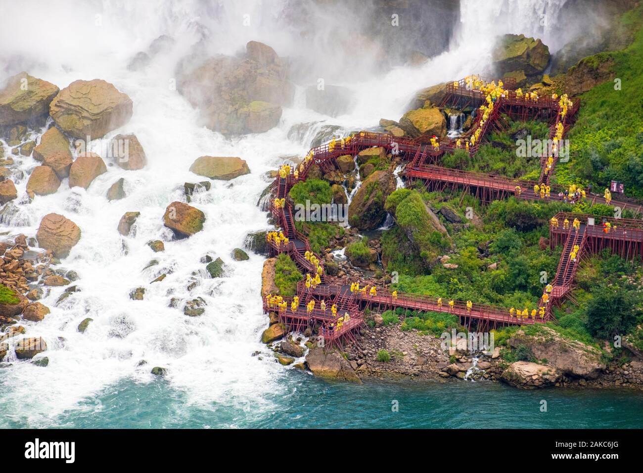 Kanada, Ontario Provinz, Niagara Falls, American Falls Stockfoto