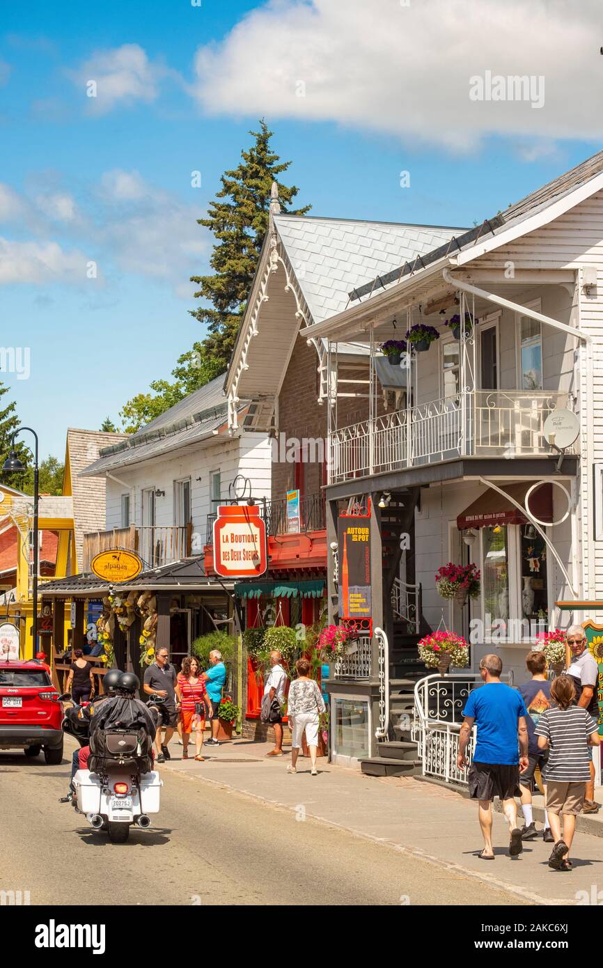 Kanada, Quebec Provinz Charlevoix Region, Baie Saint Paul, rue Saint