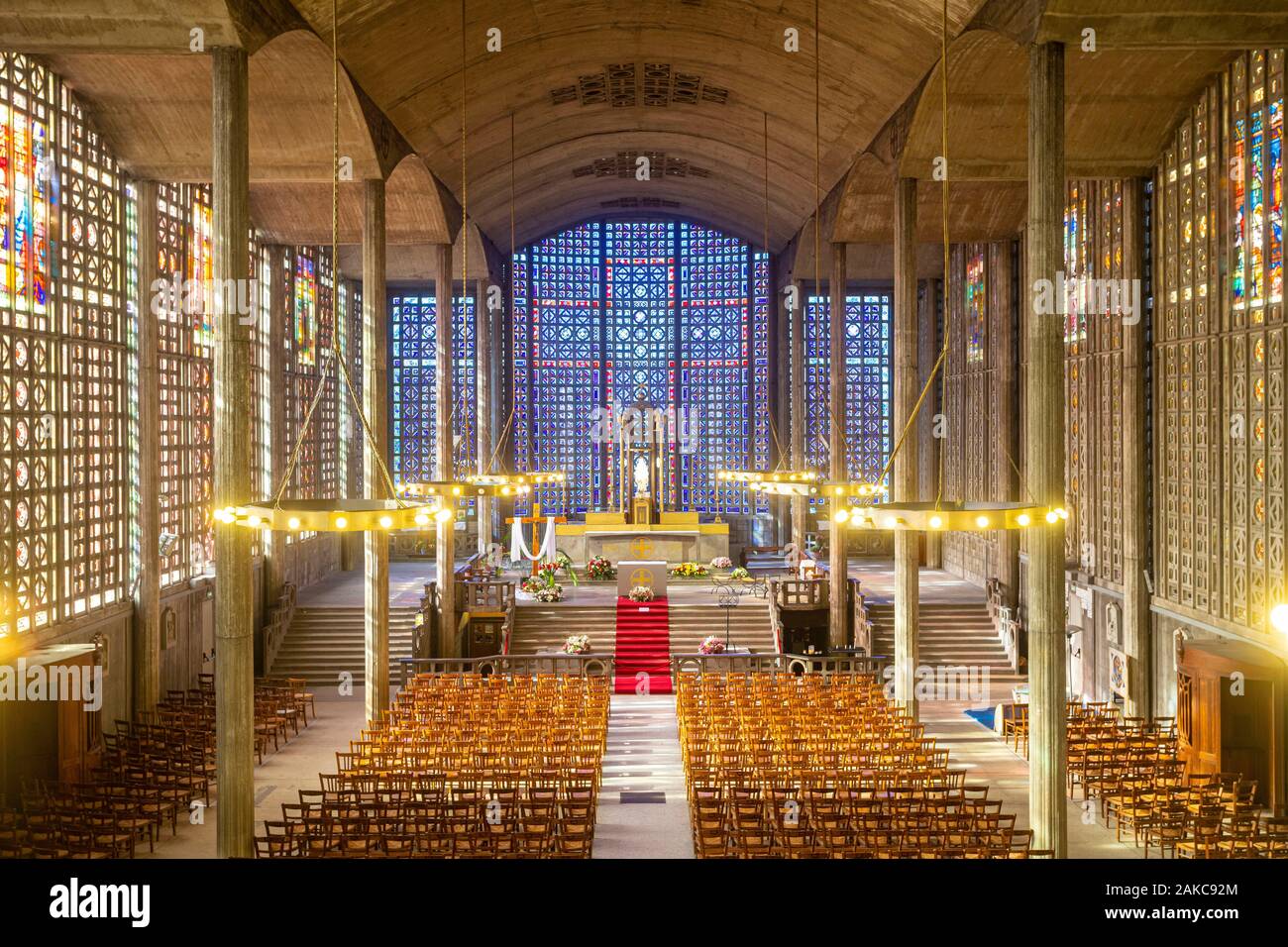 Frankreich, Seine Saint Denis, Le Raincy, Kirche Notre-Dame Du Raincy ...