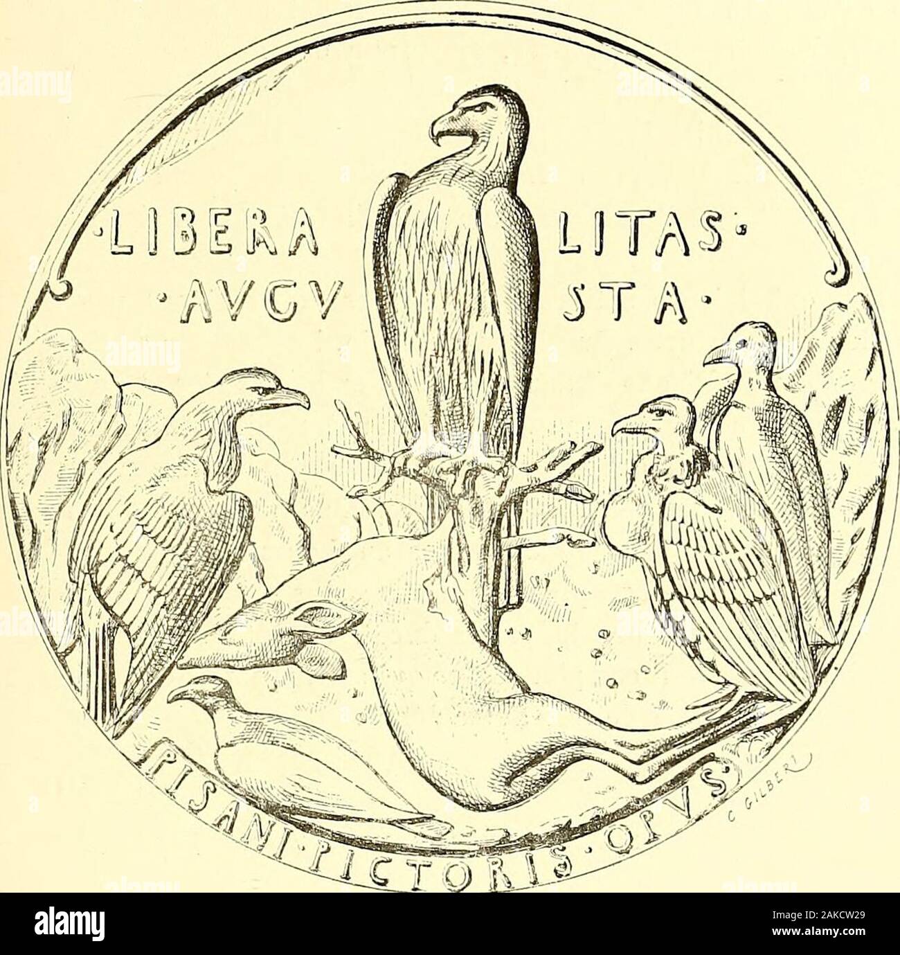 Gazette des beaux-arts. . DALPHONSE MÉDAILLE D ARAGON. avertir que toutes Deux provenaient de la même Main? Gauricus, quiécrivait une cinquantaine dannées après la mort de Pisano, nousapprend dailleurs que Celui-ci aimait à faire fréquemment Sohn por-Merkmal: "Pisanus in Se celando ambitiosissimus. "Oder, pourquoi neserions-nous pas en présence Dun de ses Häfen^ aits, puisque Les carac-tères particuliers Le style de Pisano sy trouvent Réunis? ? 1. Voyez larticle que M. Stevenson in einem fait paraître dans les Mélanges darchéo-logie et dhistoire publiés par lÉcole française de Rome, t. Viii. VITTORE PISA Stockfoto