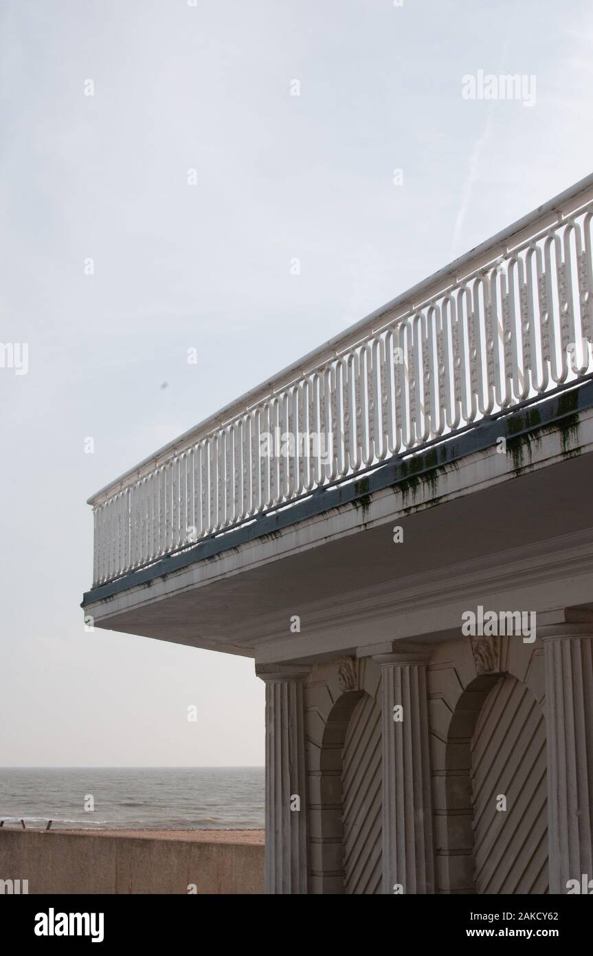 Balkon königlicher Victoria-Pavillon Ramsgate Stockfoto