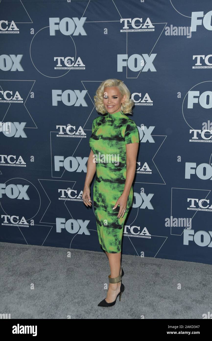 Pasadena, Vereinigte Staaten von Amerika. 07 Jan, 2020. Jenny McCarthy im Fox Winter TCA All Star Party im Langham Huntington in Pasadena, CA am Dienstag, 7. Januar 2020. Foto von PRPP/PictureLux Credit: PictureLux/Hollywood Archiv/Alamy leben Nachrichten Stockfoto