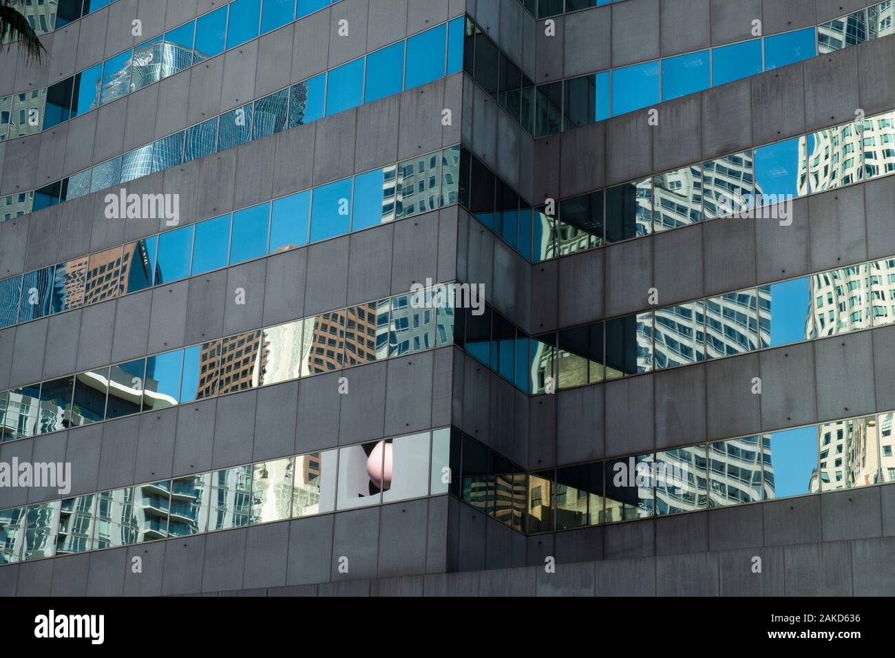Pershing Square, Downtown Los Angeles, Kalifornien, USA Stockfoto