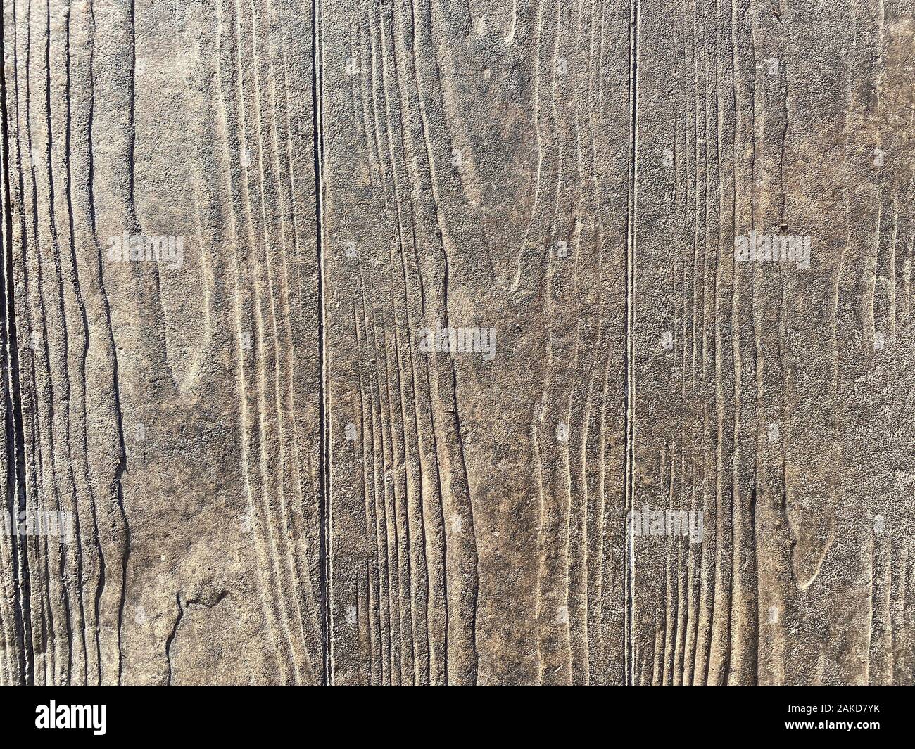 Holz Tafel natürliche Mauer vertikale Getreide Stockfoto