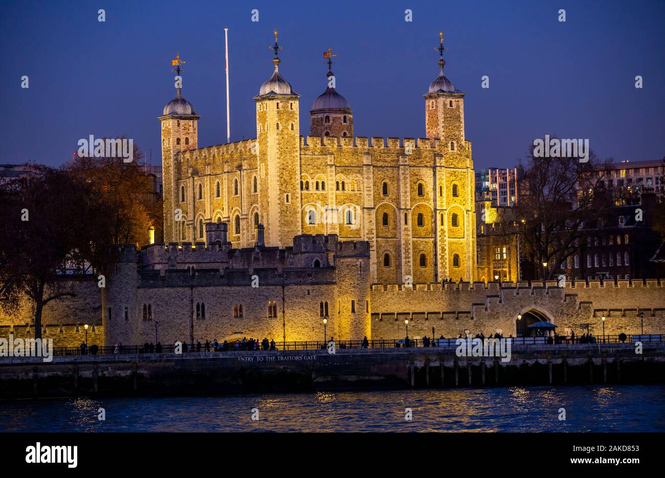 London Tower, London, Vereinigtes Königreich, Großbritannien Stockfoto