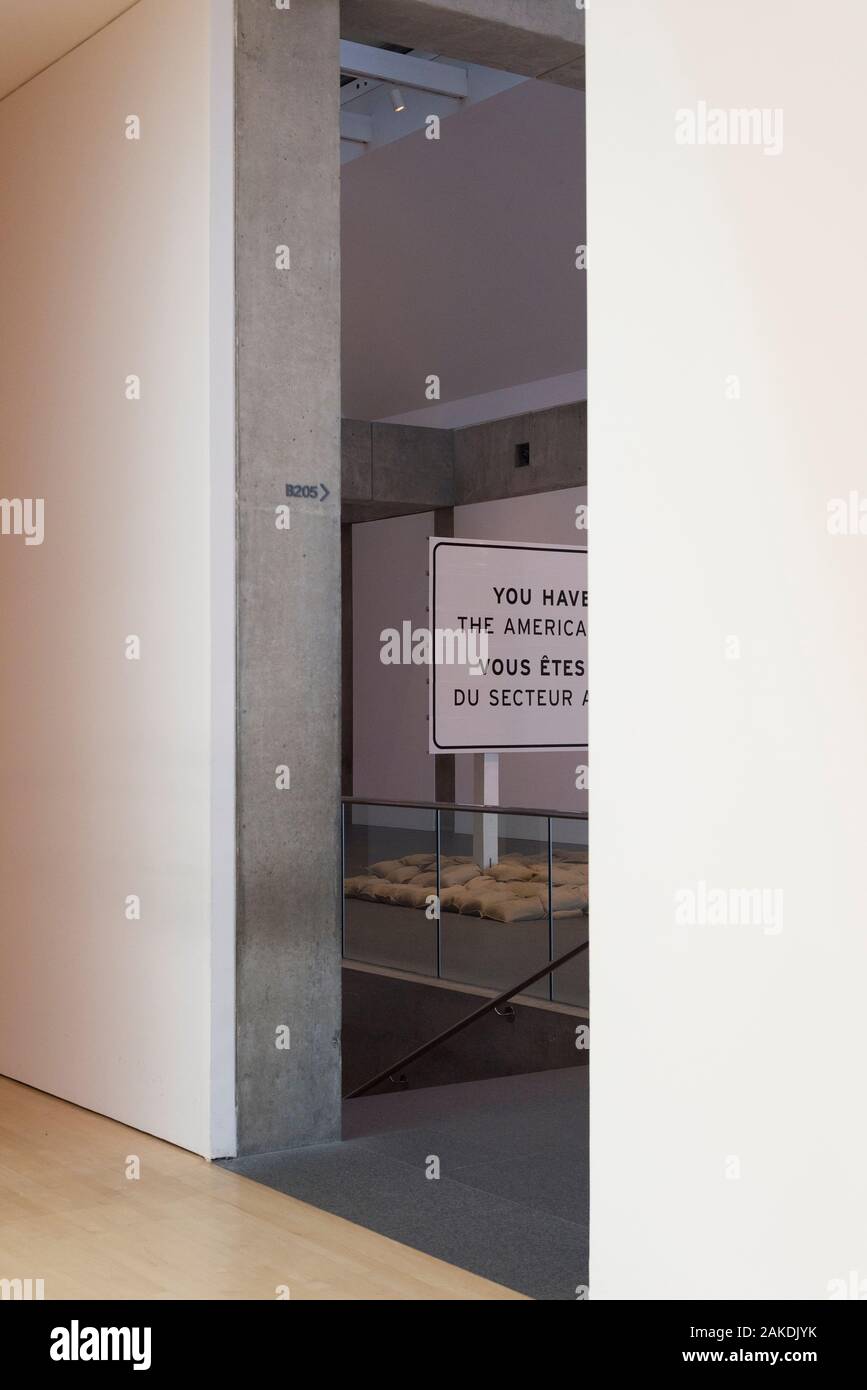 Die National Gallery von Kanada ist die Heimat ist die weltweit umfassendste Sammlung an kanadischen Art. Stockfoto