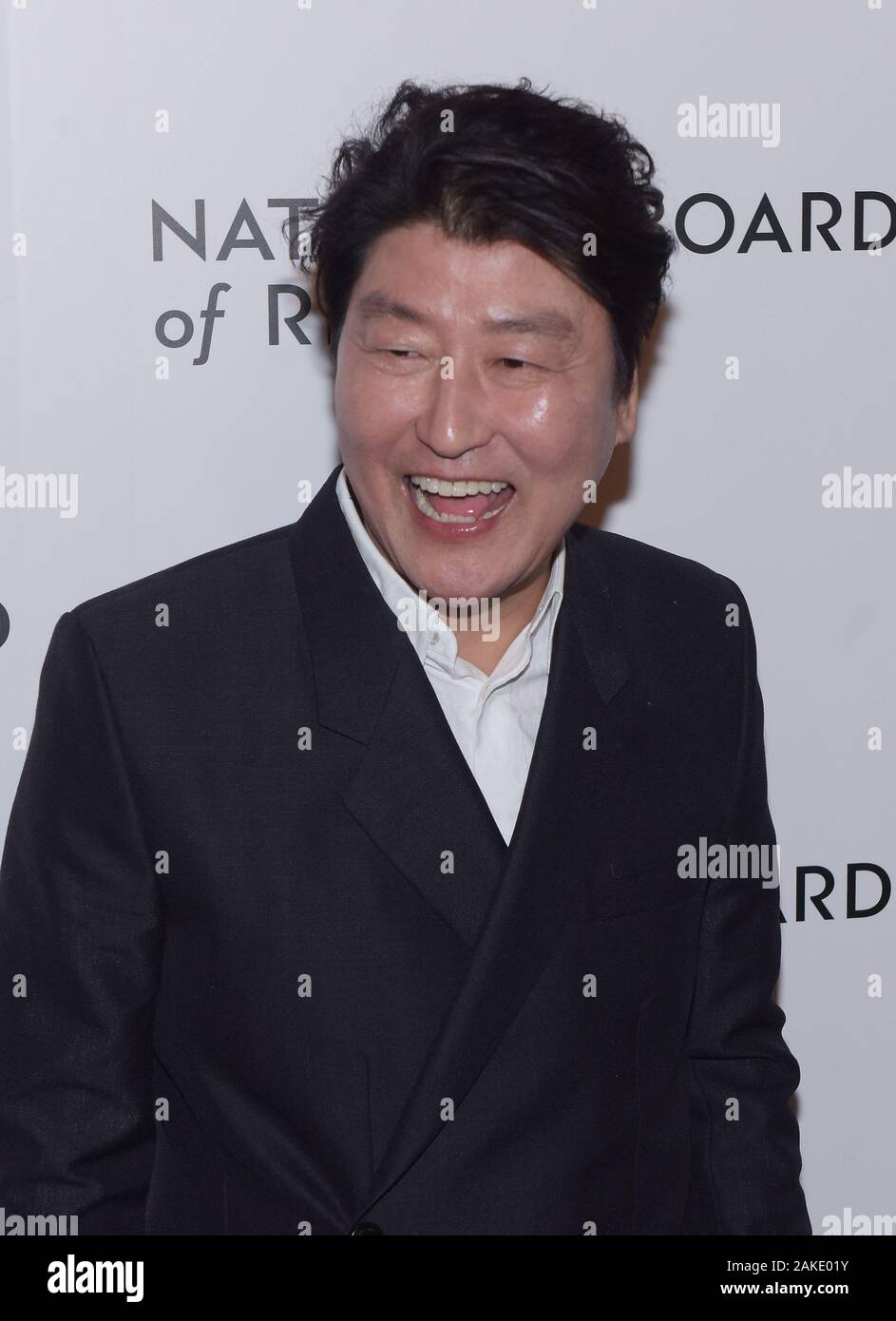 NEW YORK, NEW YORK - Januar 08: Song Kang-Ho nimmt an den National Board of Review jährlichen Awards Gala in Cipriani 42nd Street am Januar 08, 2020 in New York City. Foto: Jeremy Smith/imageSPACE/MediaPunch Stockfoto