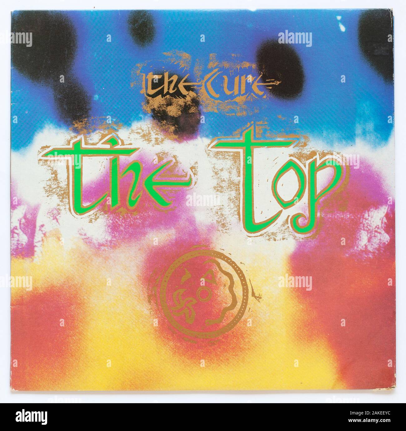 Das Cover von The Top, 1984 Album von The Cure on Fiction - nur für redaktionelle Verwendung Stockfoto