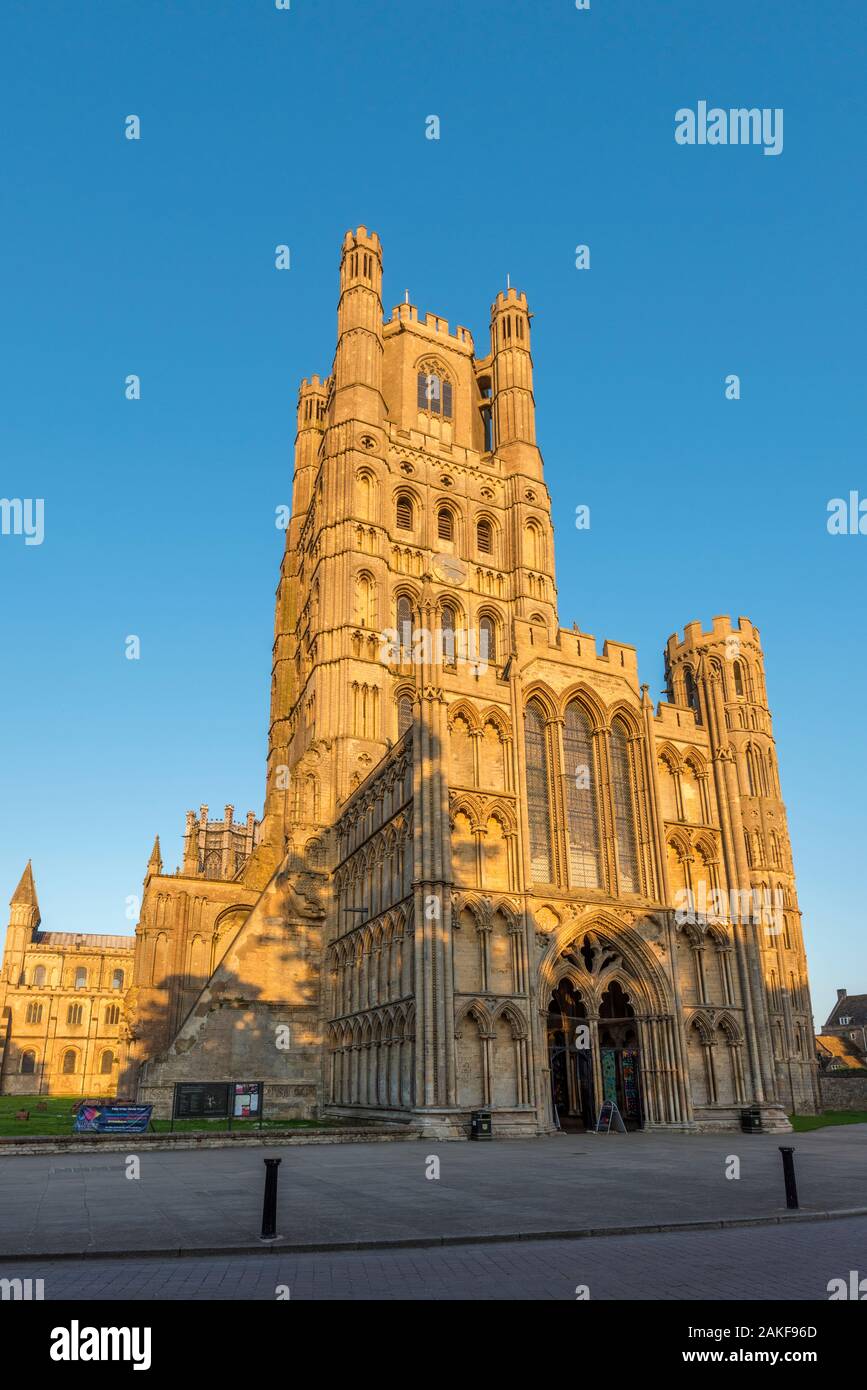 Großbritannien, England, Cambridgeshire, Ely, Ely Cathedral Stockfoto