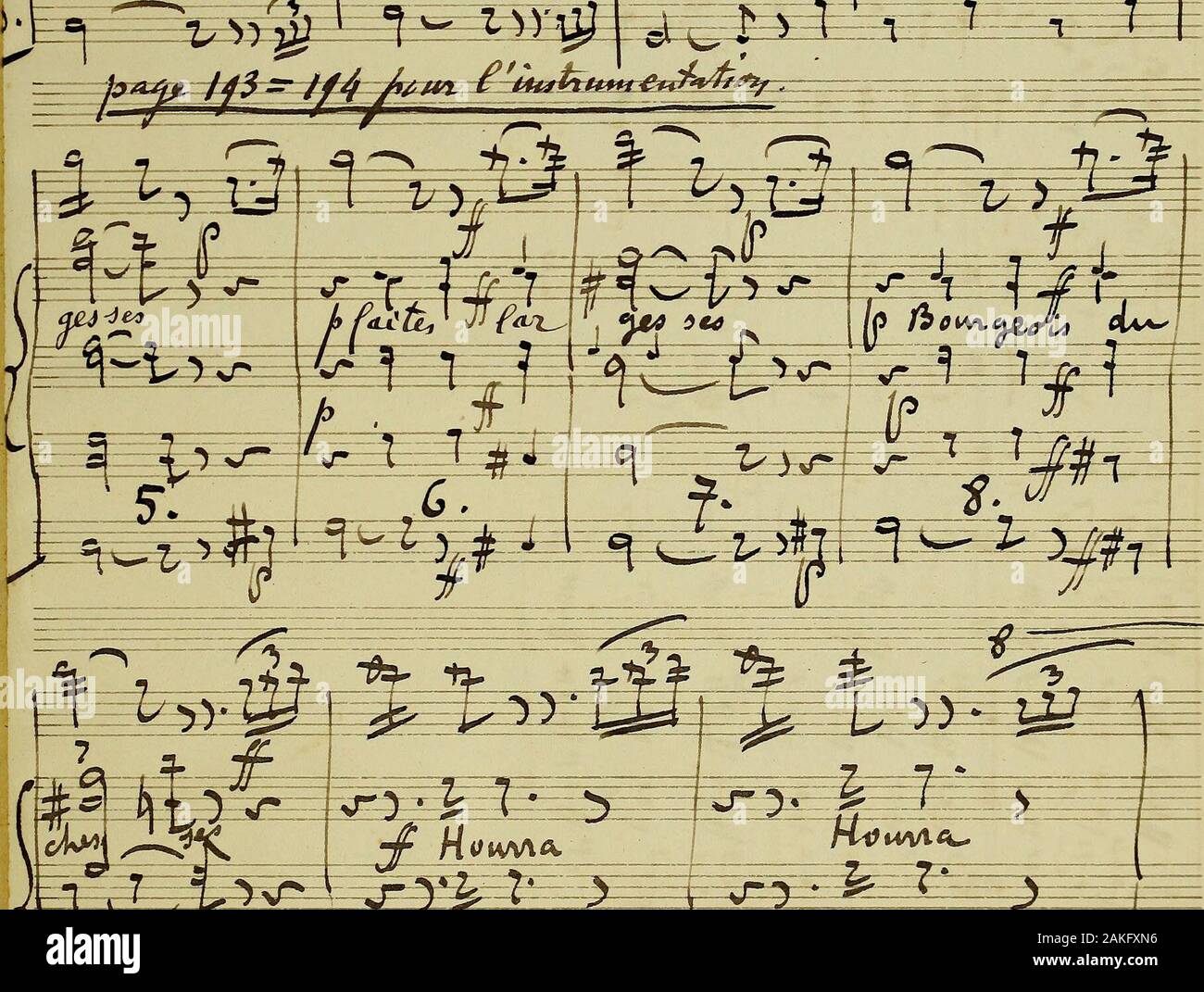 Le letzte des Boabdil, Opéra Comique, en 3 Actes. rîÇ 3 E* EtEE Ëî^ ii Al,^ iC!^:^=^fr=^t^^^^^^^^^^^^^^^^^^^^ = fjf: ^*y I/<^- w - t^4t^t^? ^^I^S^^^^^^^ iEEi. Stockfoto