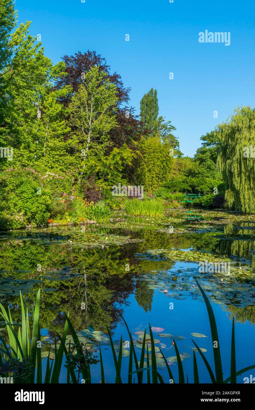 Frankreich, Eure, Giverny, Claude Monets Garten in Giverny in der Normandie Stockfoto