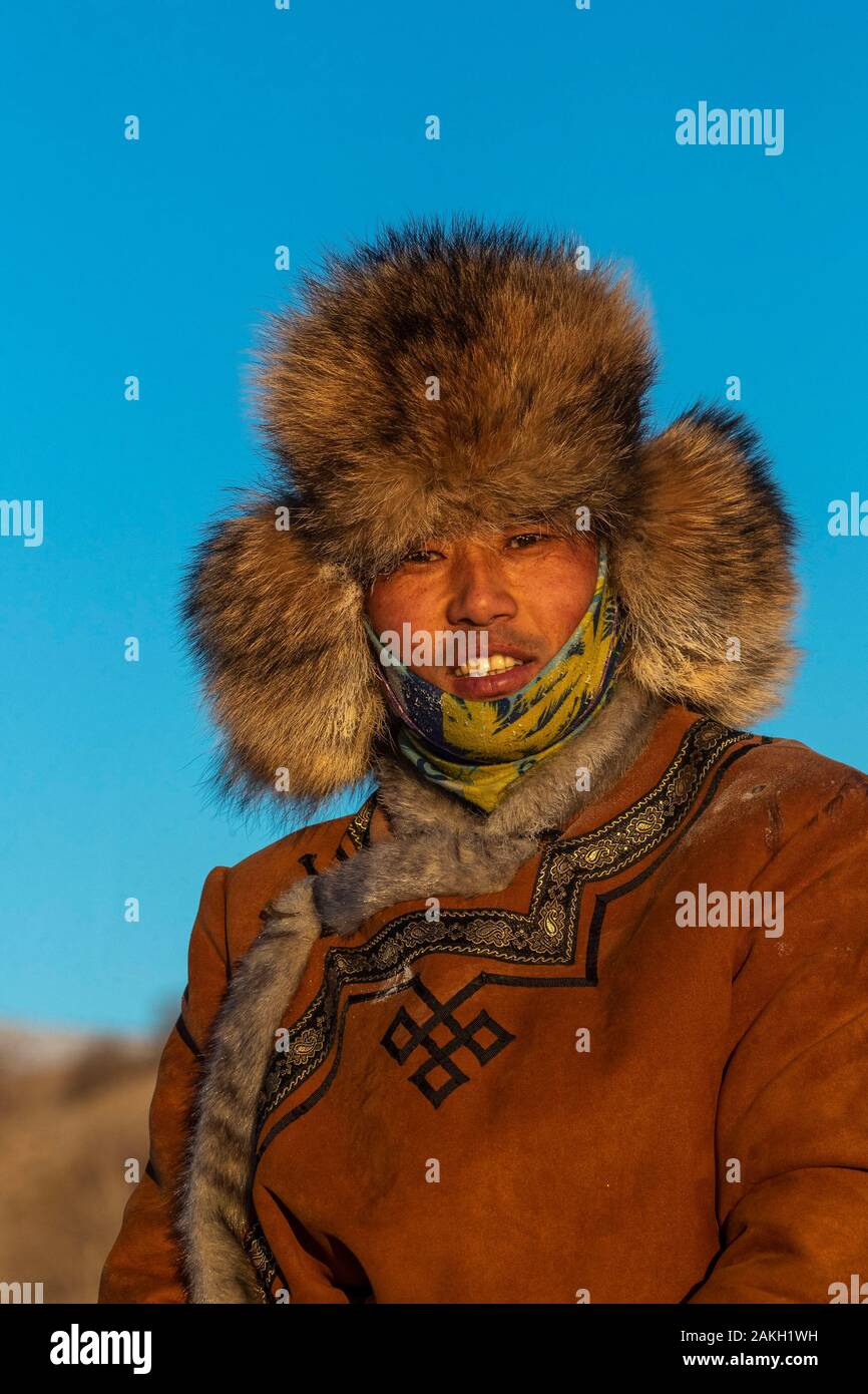 China, Innere Mongolei, Provinz Hebei, Zhangjiakou, Bashang Grasland, Mongolisch Stockfoto