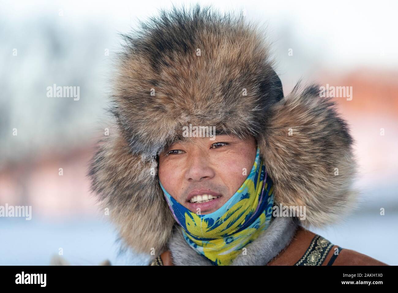 China, Innere Mongolei, Provinz Hebei, Zhangjiakou, Bashang Grasland, Mongolisch Stockfoto