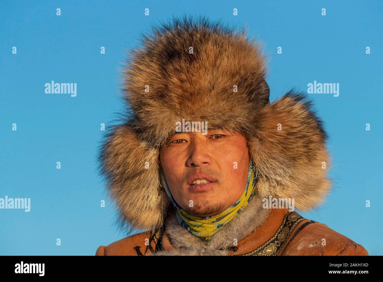 China, Innere Mongolei, Provinz Hebei, Zhangjiakou, Bashang Grasland, Mongolisch Stockfoto