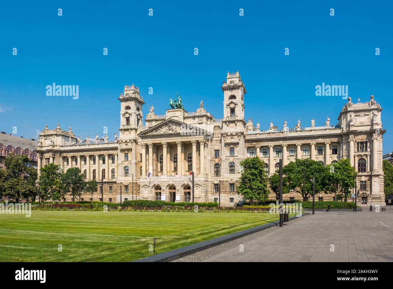 Ungarn, Budapest, Pest, das Ethnographische Museum von Budapest Stockfoto